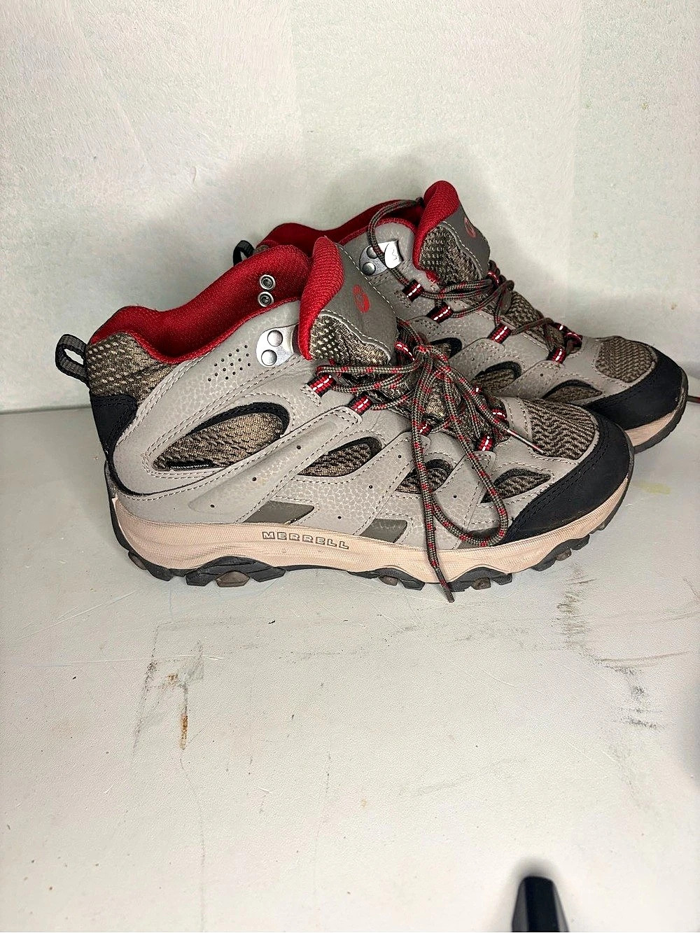 Merrell Work Women's Moab Vertex 2 Composite toe + Plate Waterproof Medium Hiker